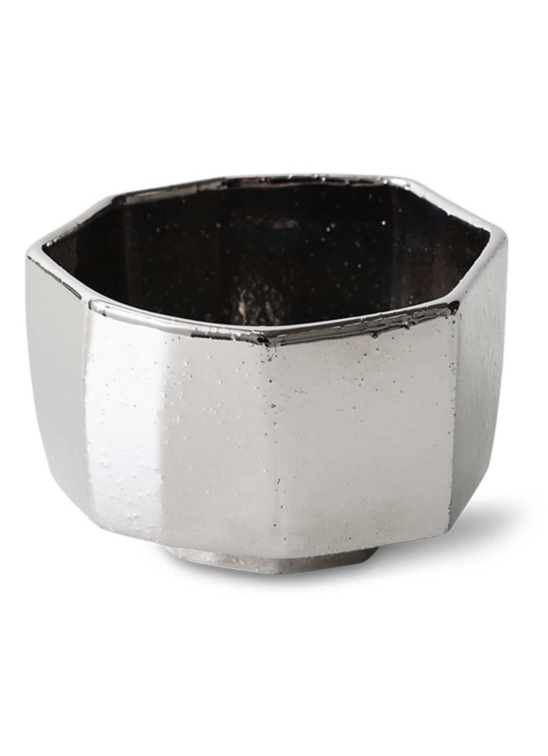 HKliving Schaal 10 cm - voorkant 2 zilver