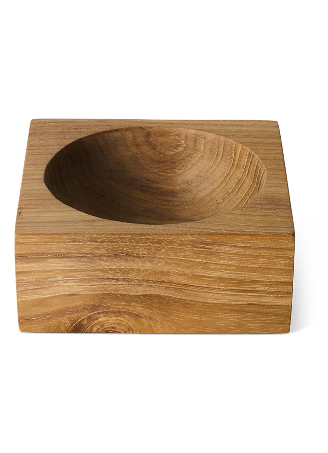 HKliving Schaal 12 x 12 cm - voorkant 2 bruin