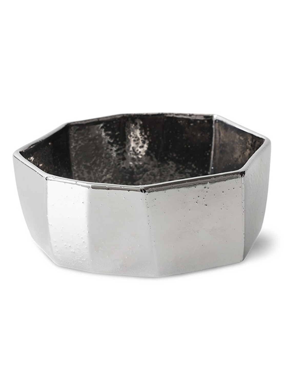 HKliving Schaal 15 cm - voorkant 2 zilver