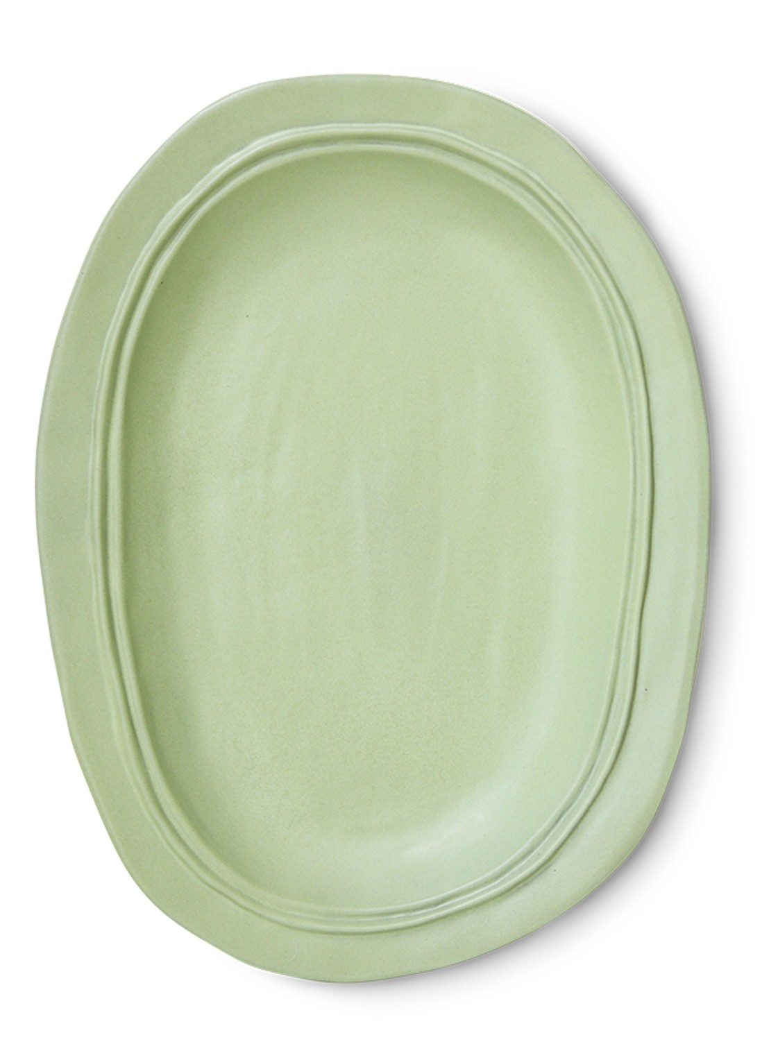 HKliving Schaal 29 x 39 cm - voorkant 4 groen