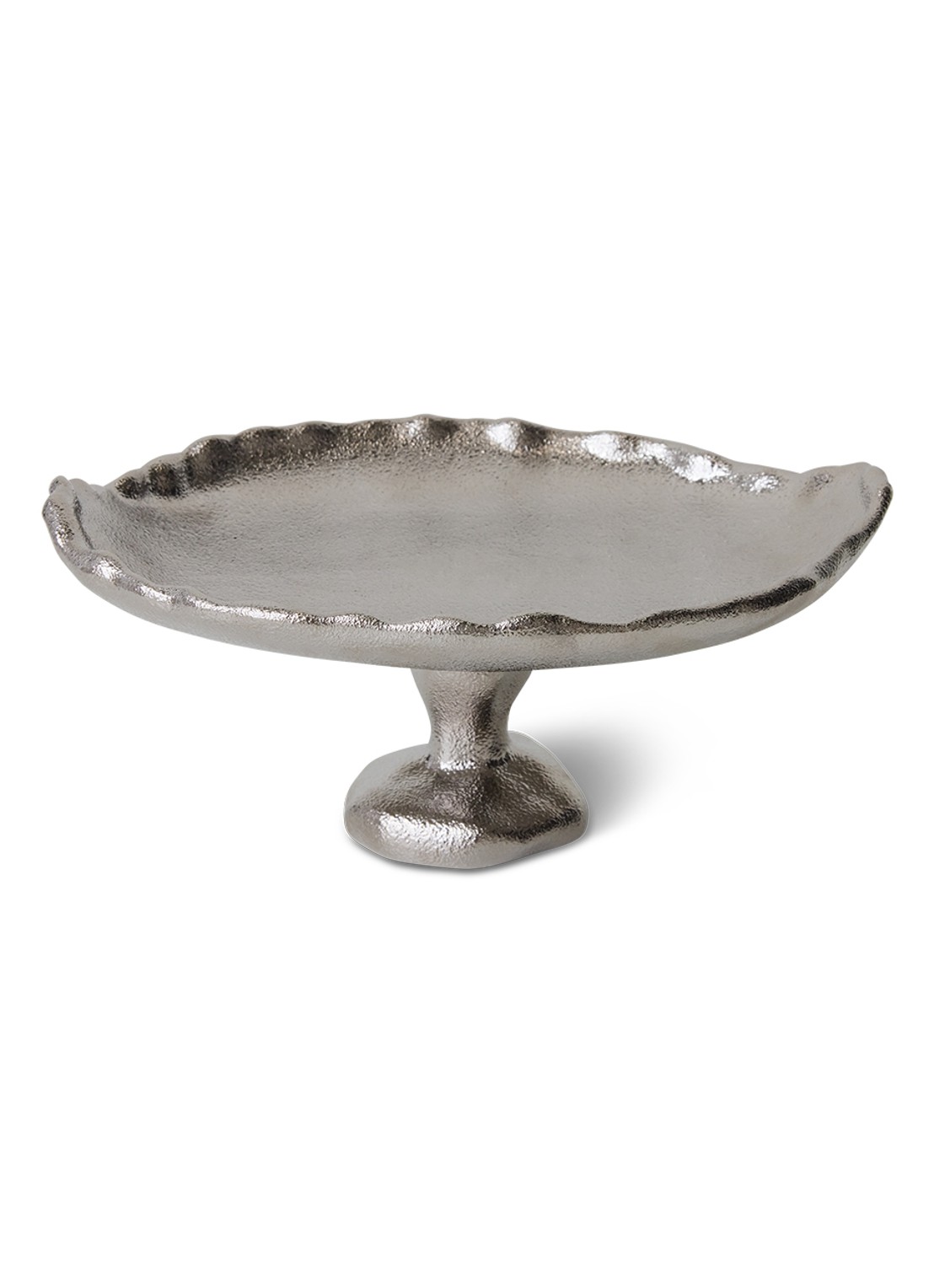 HKliving Schaal 30 x 23 cm - voorkant 2 zilver
