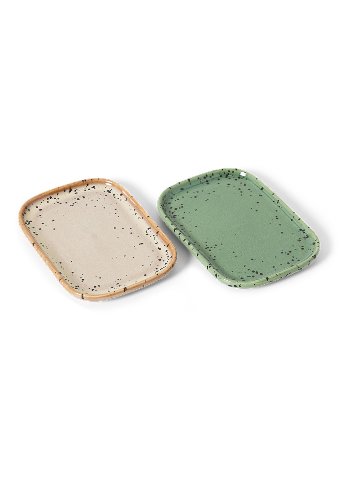 HKliving Serveerschaal 14,5 cm set van 2 - detail 3 groen