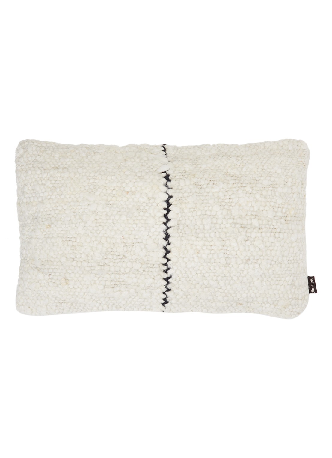 HKliving Sierkussen 50 x 30 cm - voorkant 3 gebroken wit