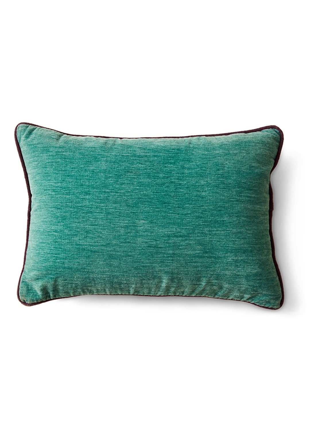 HKliving Sierkussen 50 x 35 cm - voorkant 2 turquoise