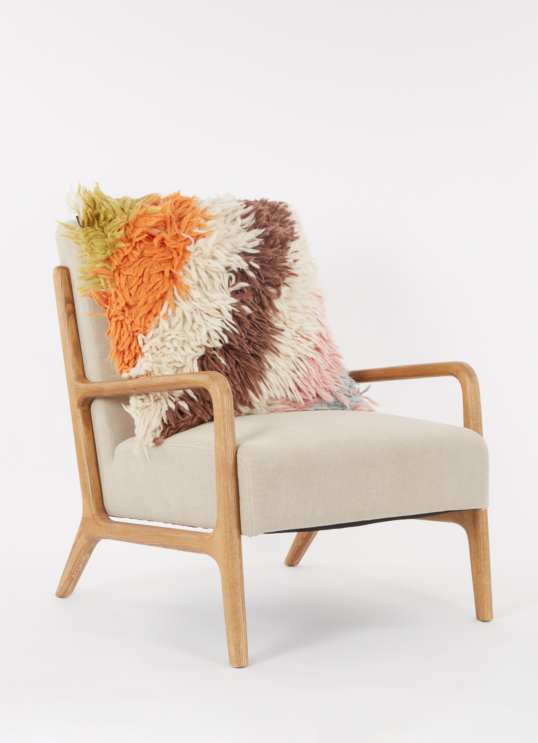 HKliving Sierkussen 55 x 55 cm - voorkant 4 multicolor