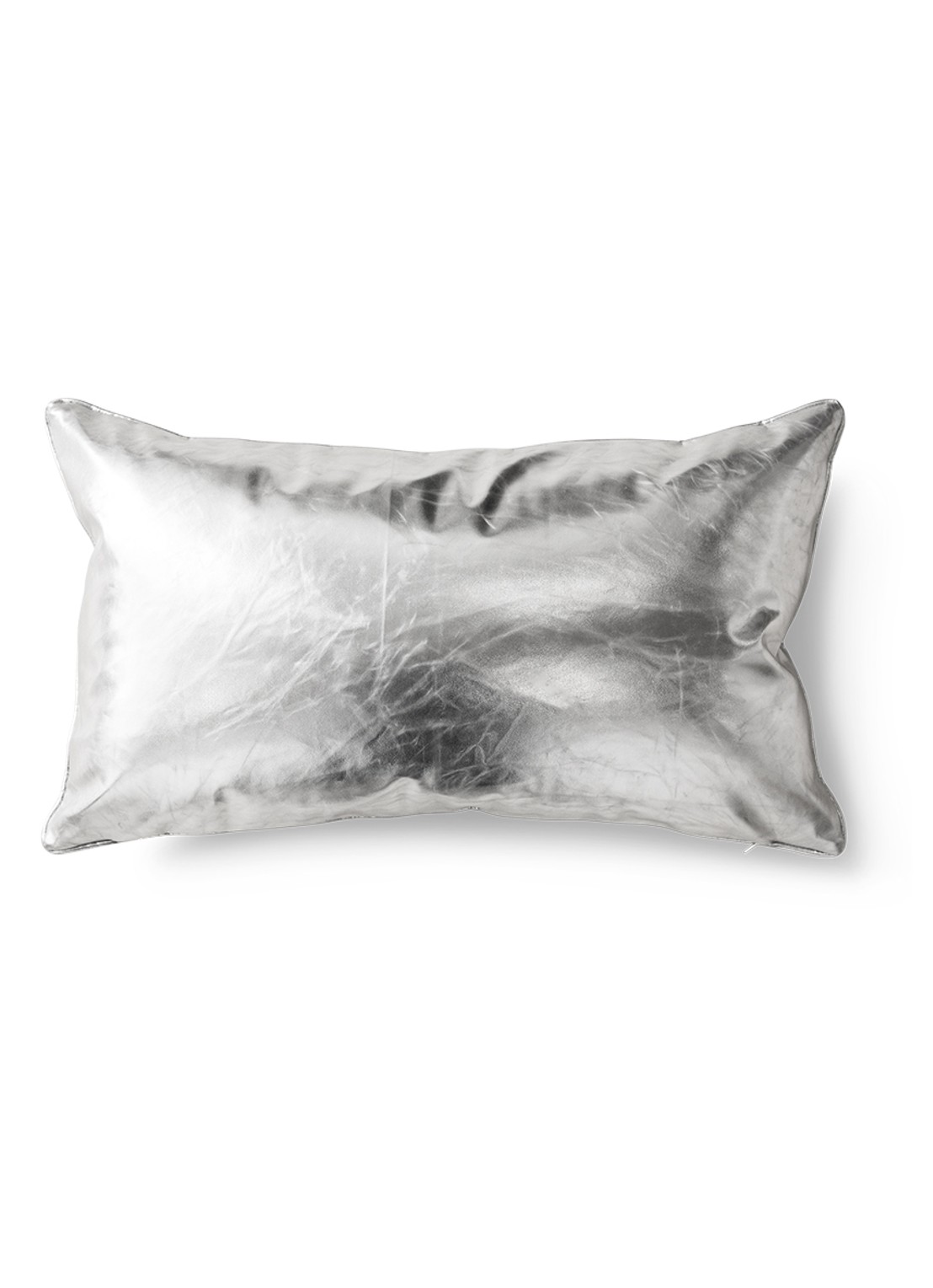 HKliving Sierkussen 60 x 35 cm - voorkant 4 zilver