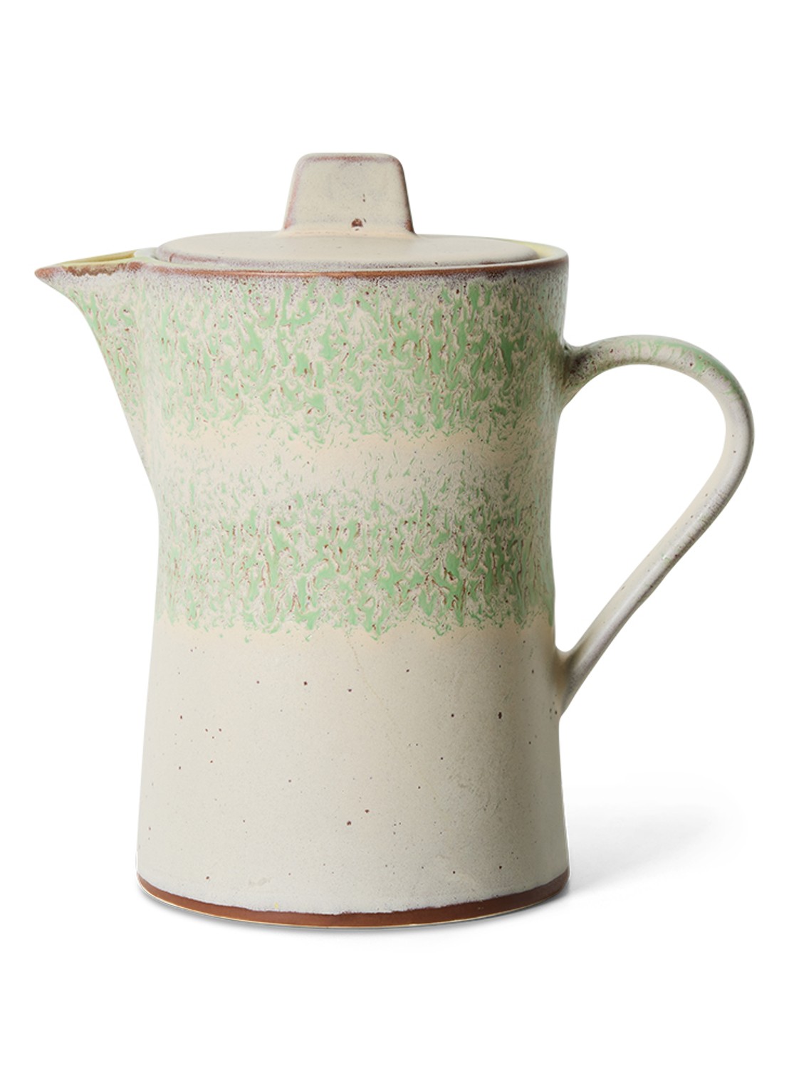 HKliving Slush theepot - voorkant groen