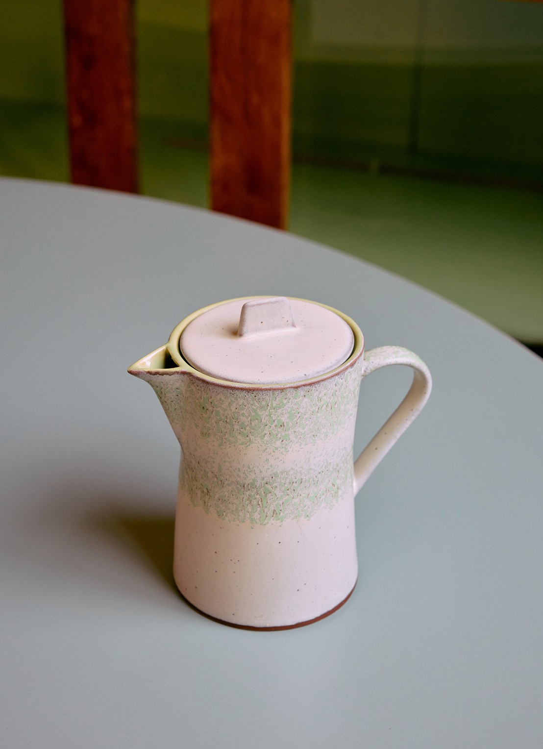 HKliving Slush theepot - voorkant 2 groen