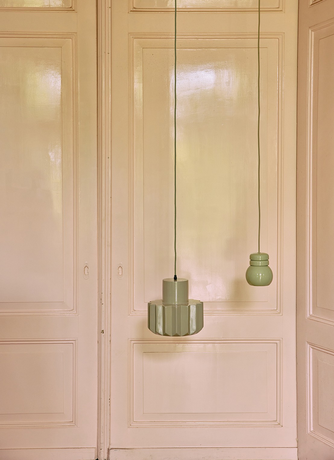 HKliving Stellar hanglamp 27 cm - detail 4 groen
