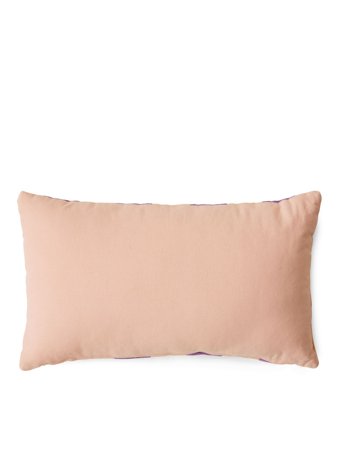 HKliving Striped sierkussen 50 x 30 cm - achterkant multicolor