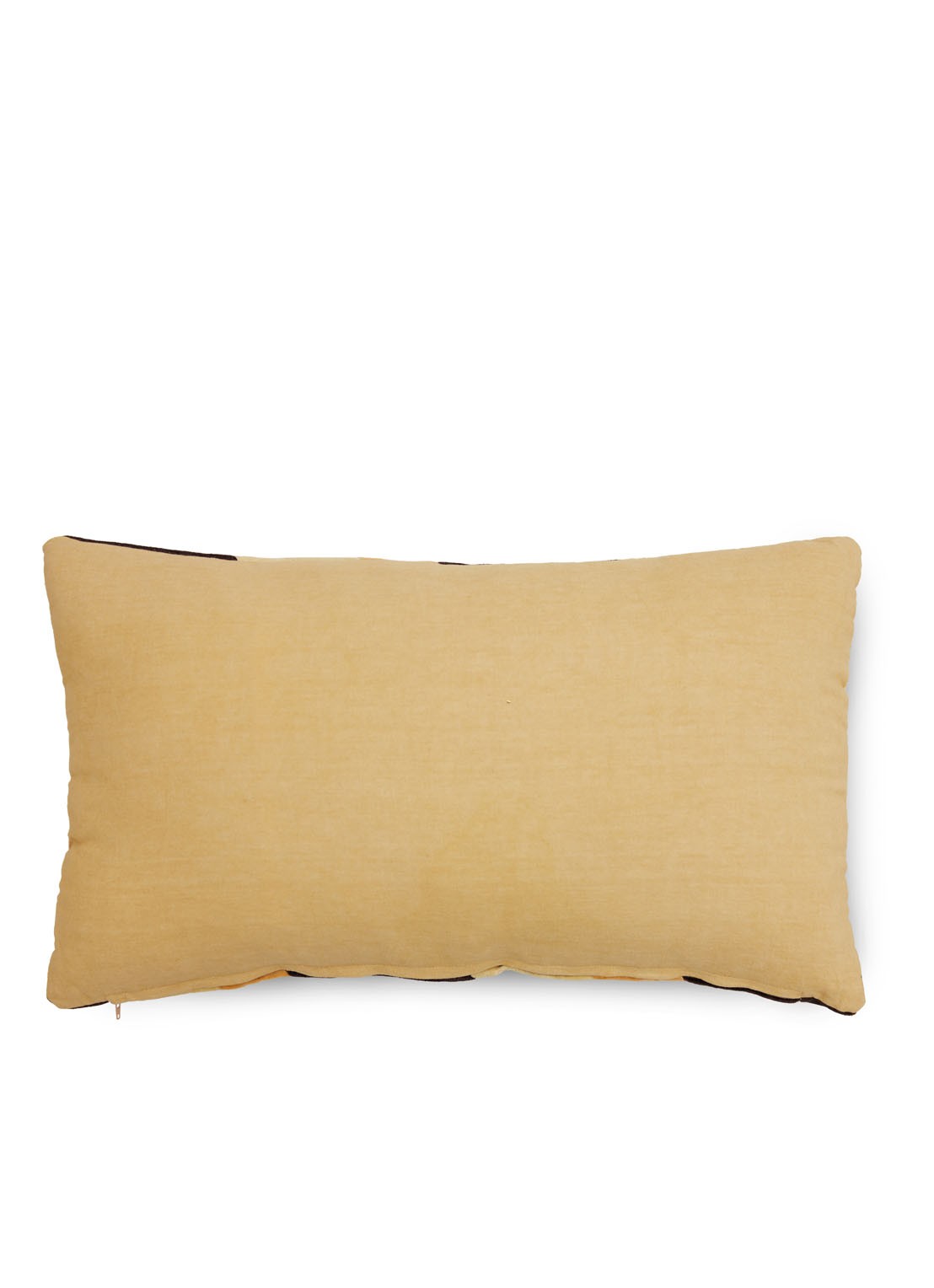 HKliving Striped sierkussen 60 x 35 cm - achterkant abrikoos