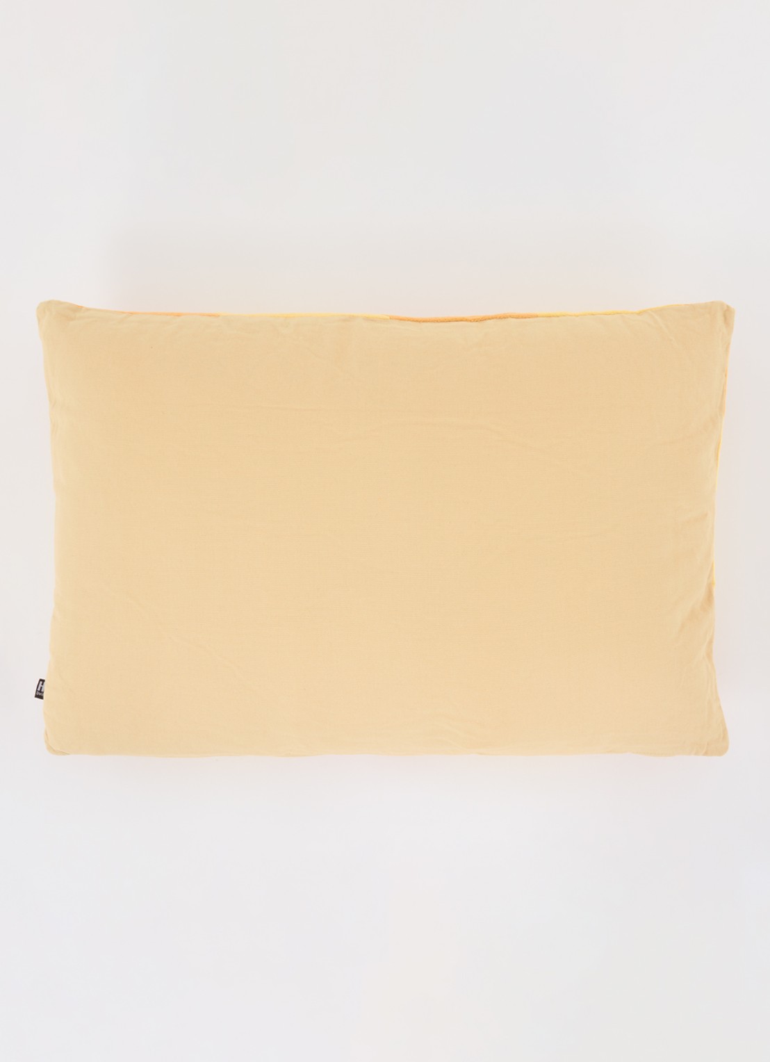 HKliving Striped Velvet sierkussen 40 x 60 cm - detail geel