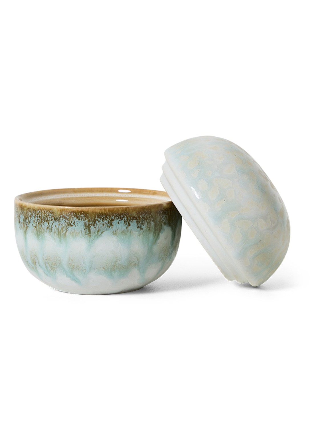HKliving Suikerpot 8 cm - detail 3 donkerblauw