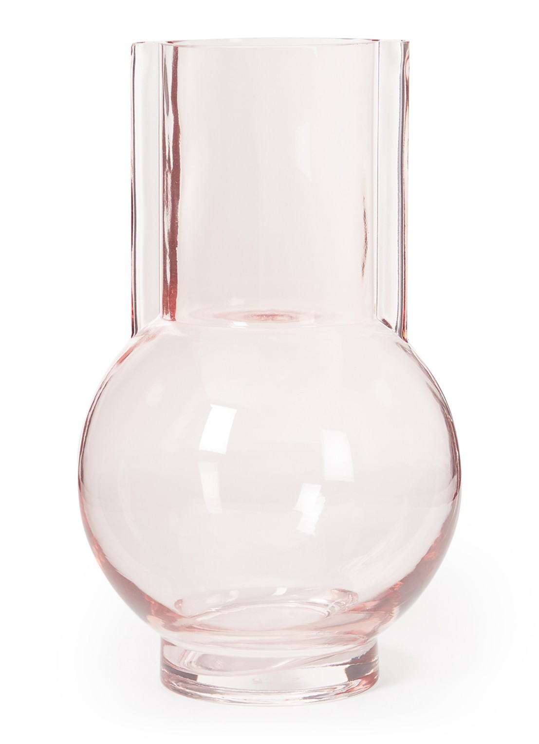 HKliving Sundae vaas 23 cm - voorkant lichtroze