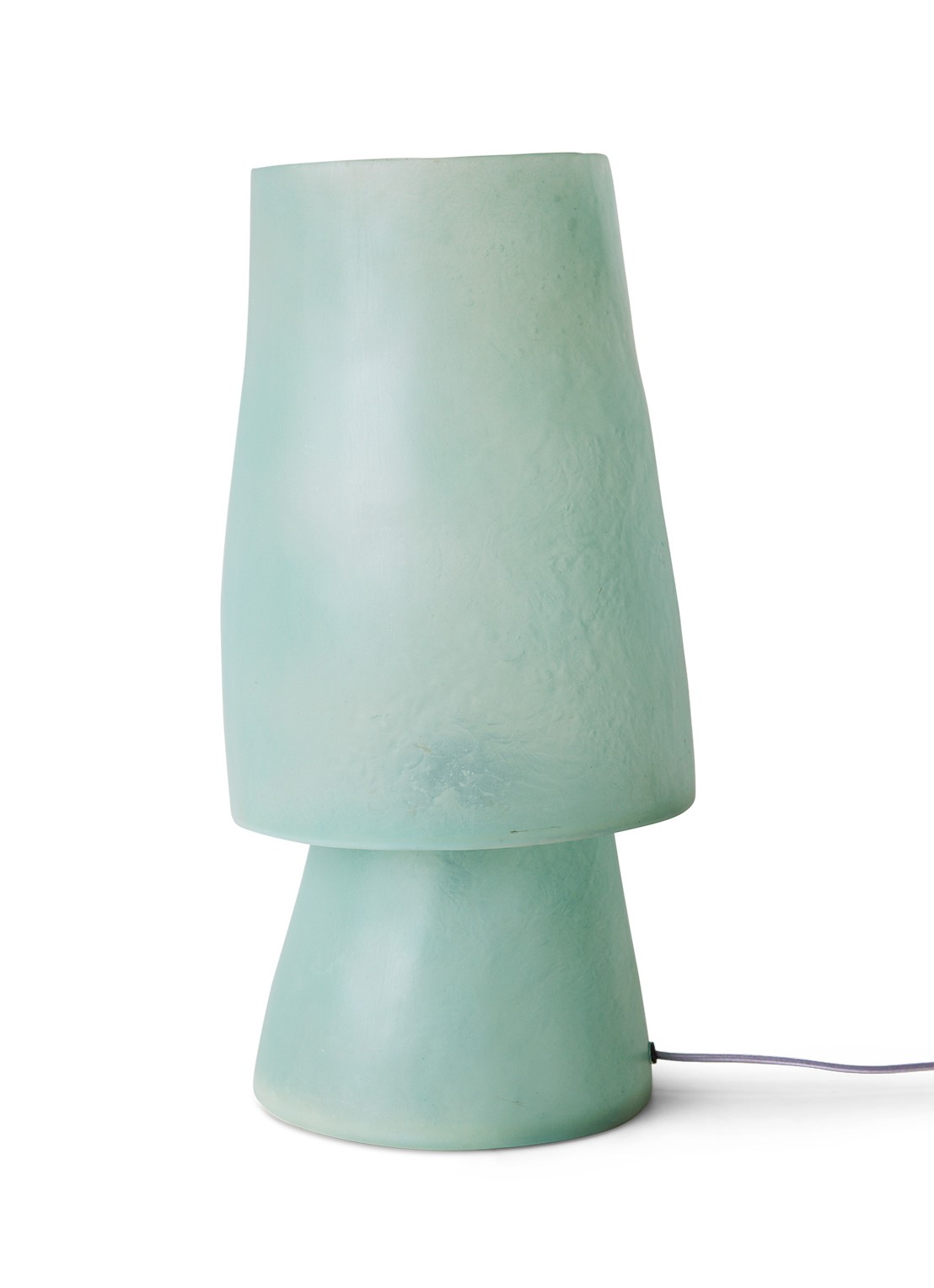 HKliving Tafellamp 51,5 cm - voorkant 2 petrol