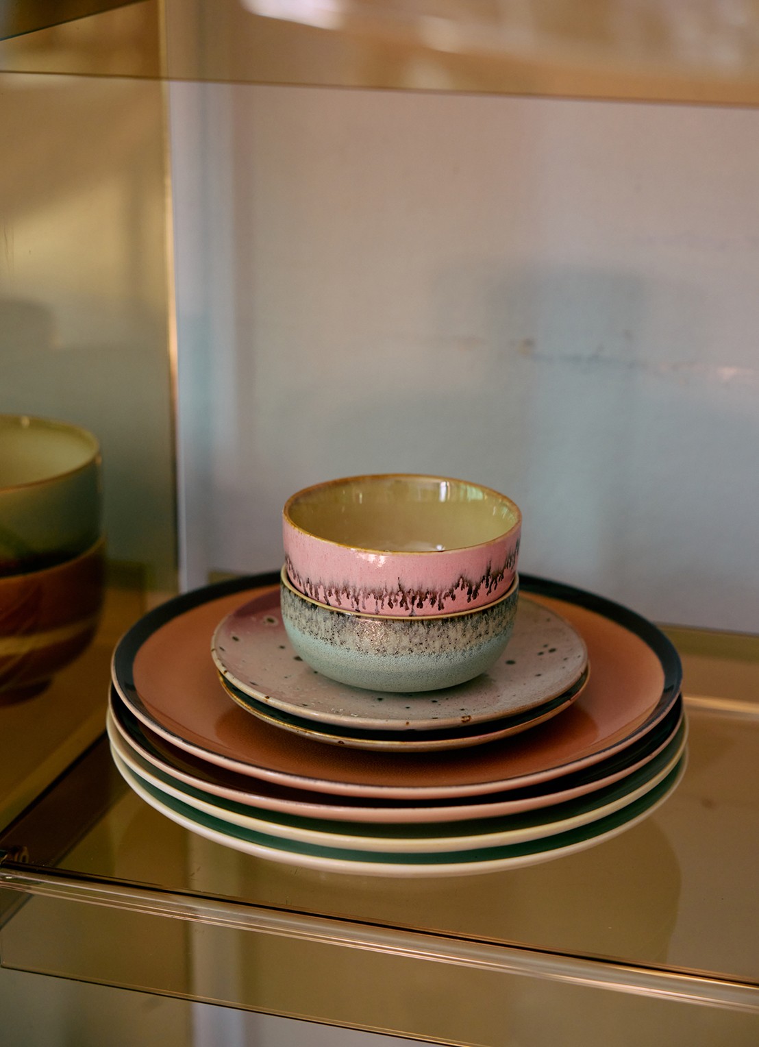 HKliving Tapas serveerschaal 11 cm - detail 4 donkerblauw