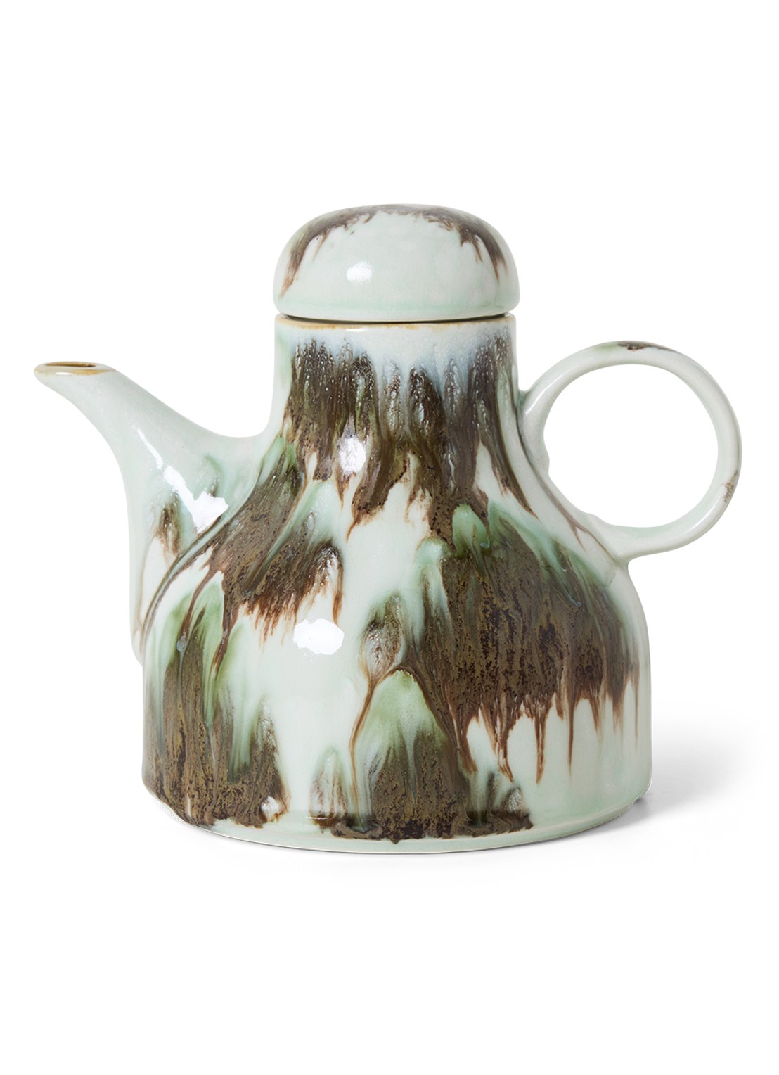 HKliving Tide koffiepot - voorkant 4 donkerblauw