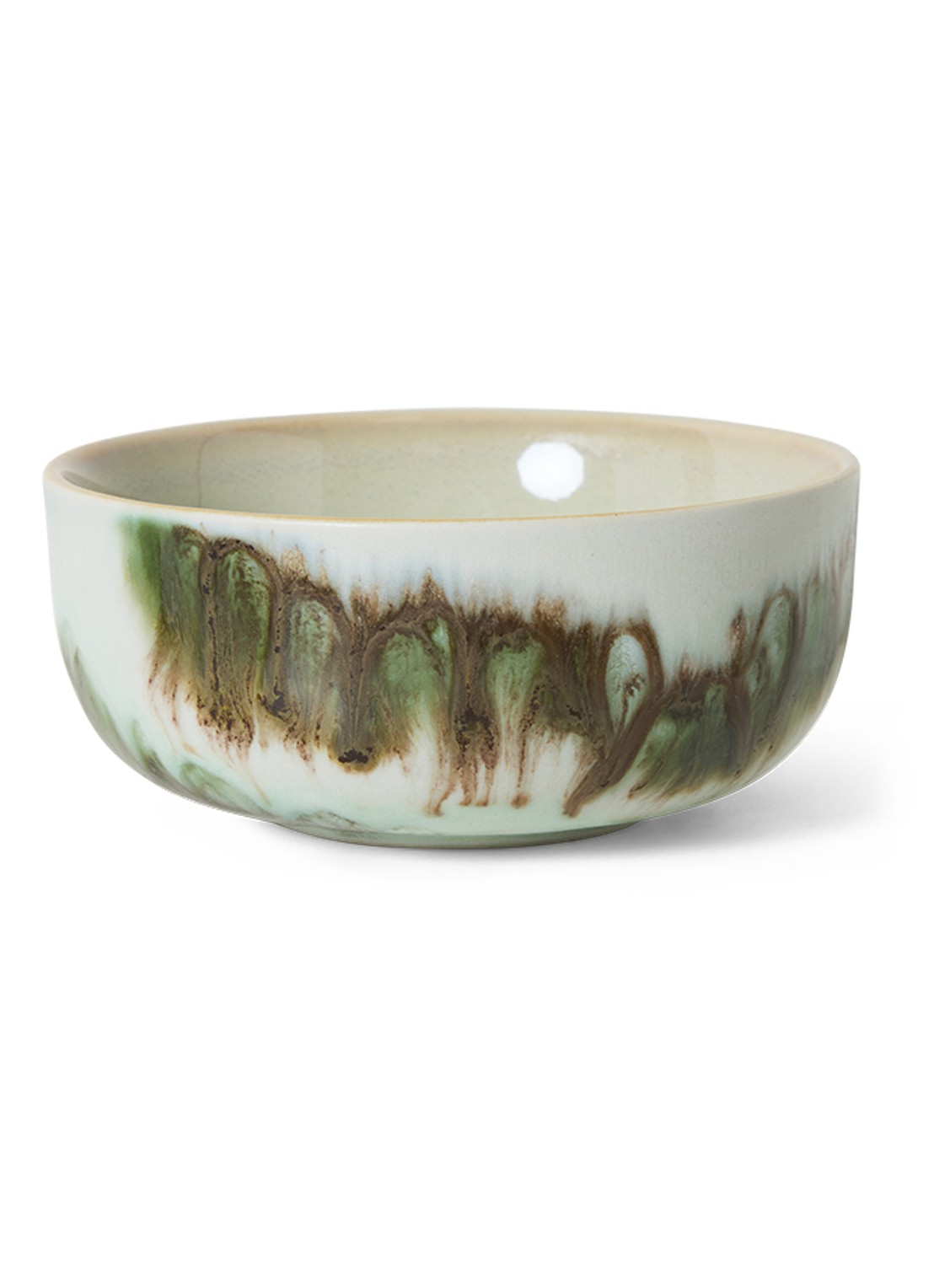 HKliving Tide tapas kom 11 cm - voorkant 3 groen