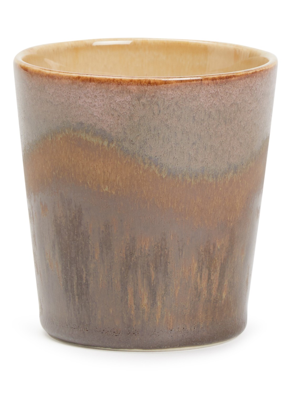 HKliving Torrent koffiekopje 23 cl - voorkant bruin