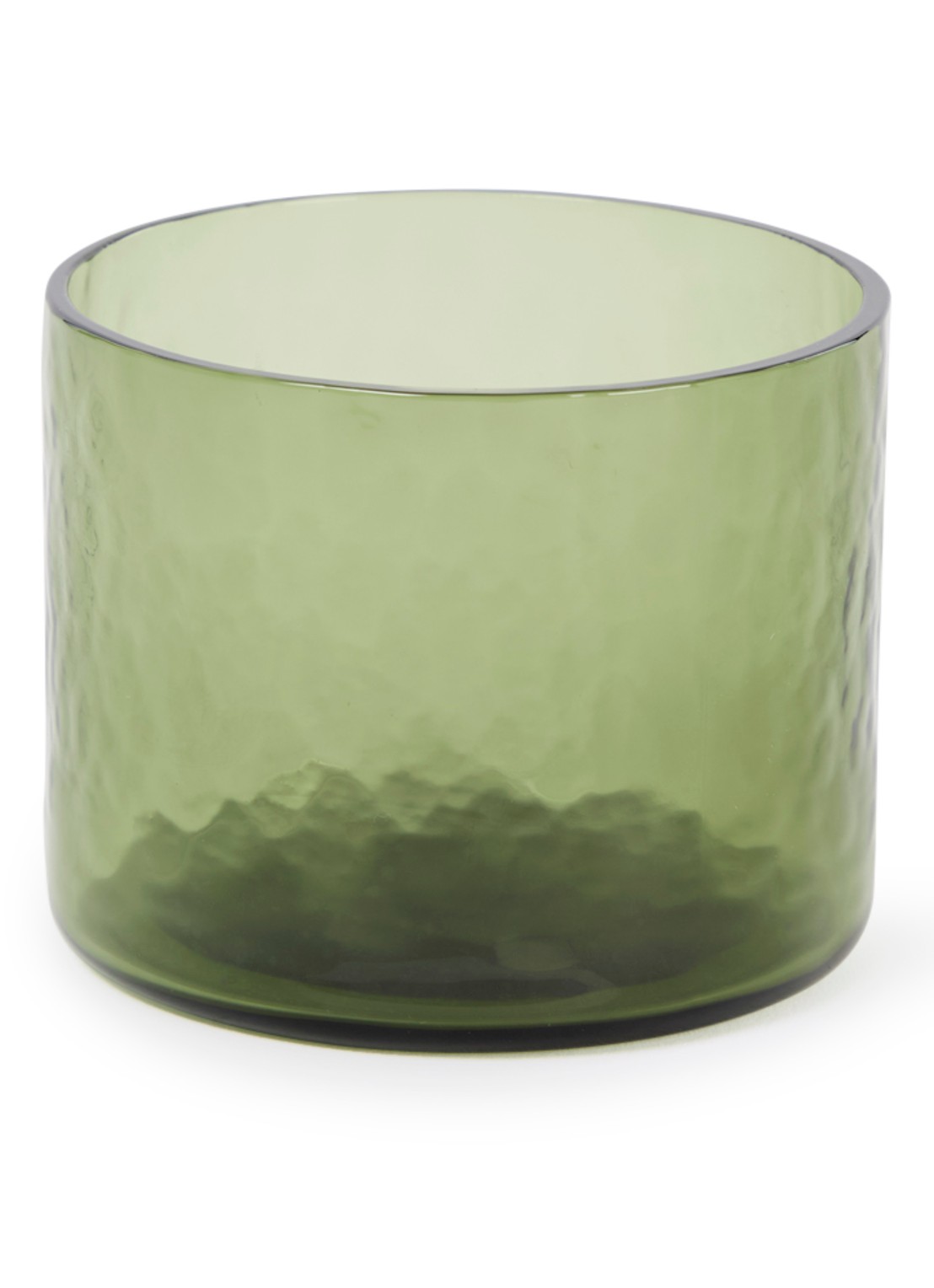 HKliving Tube drinkglas 25 cl - voorkant groen