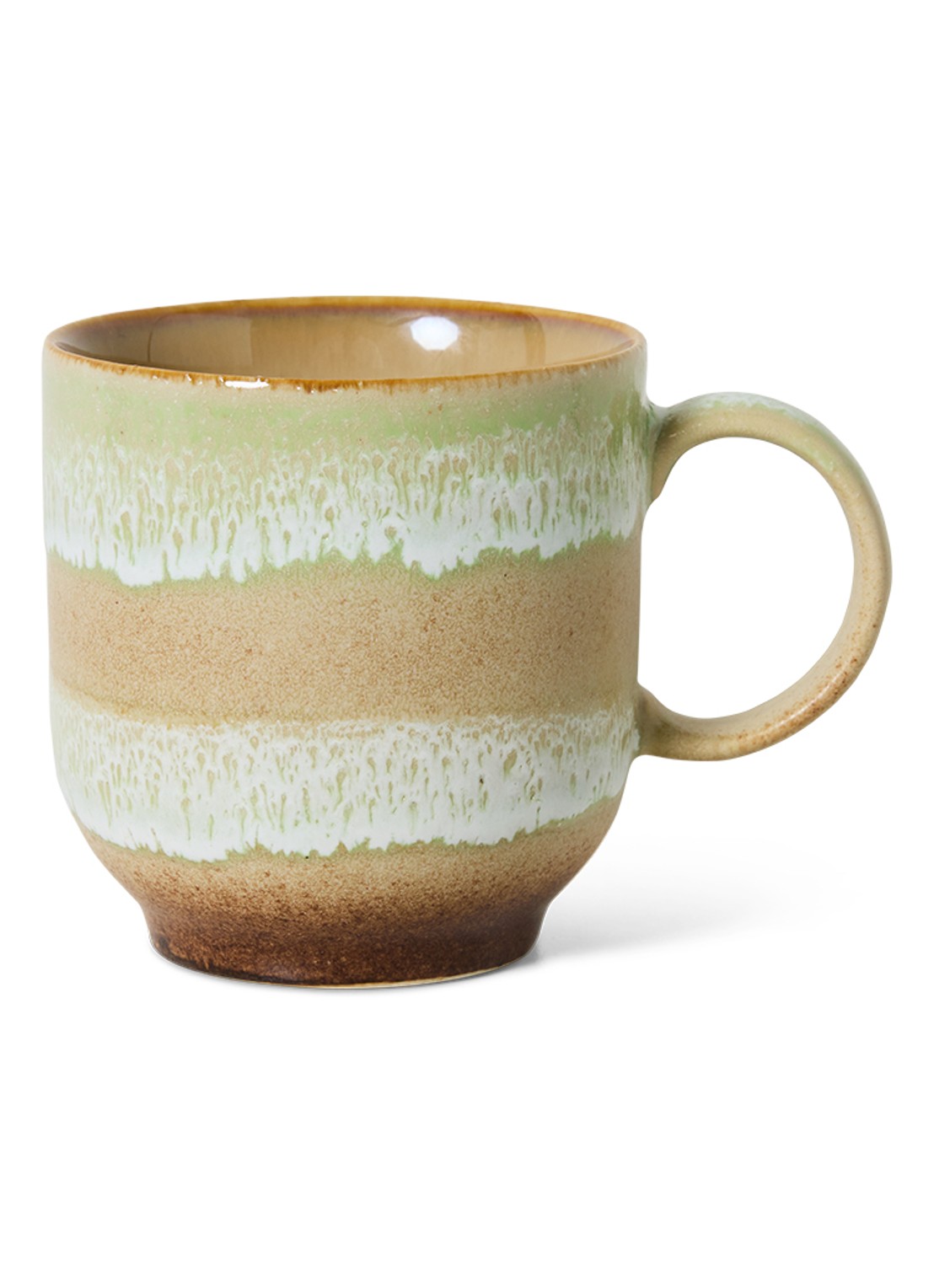 HKliving Umber mok - voorkant beige