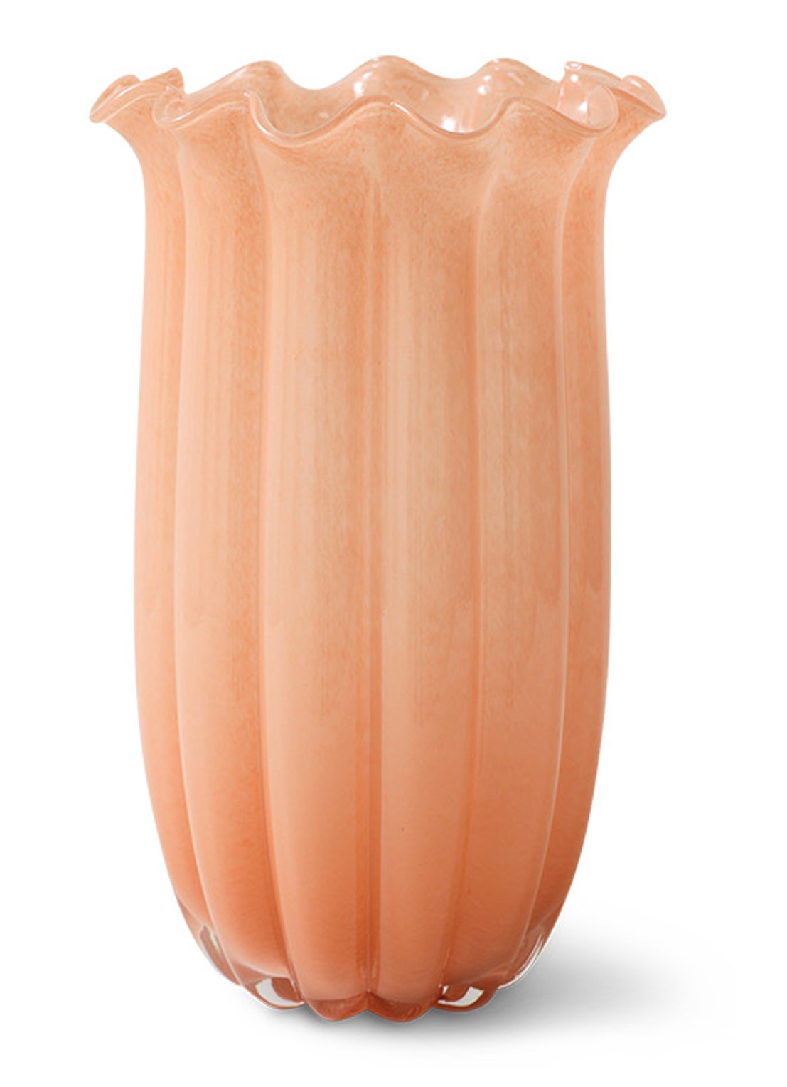 HKliving Vaas - voorkant orange