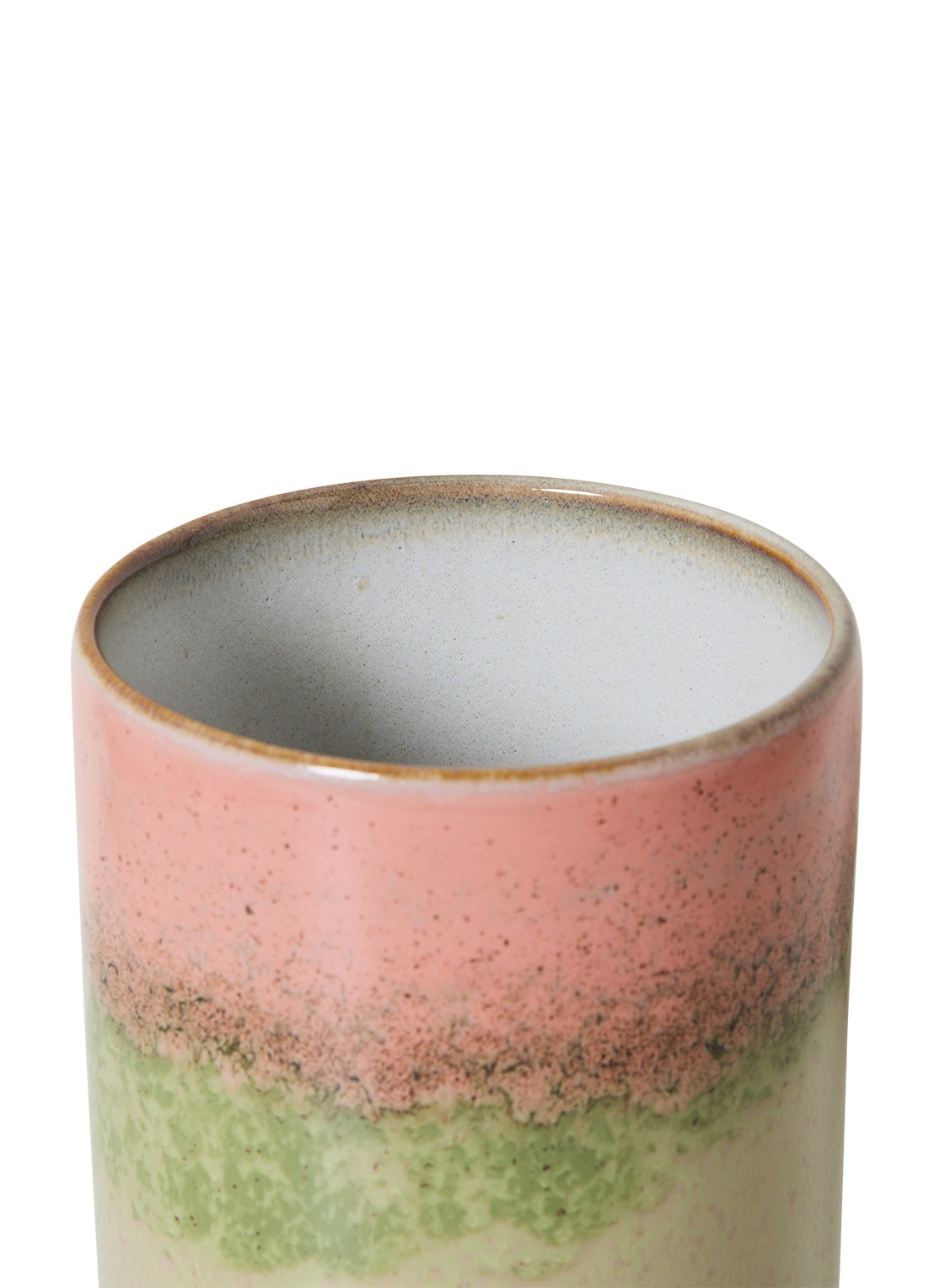 HKliving Voorraadpot 22,5 cm - achterkant 3 roze