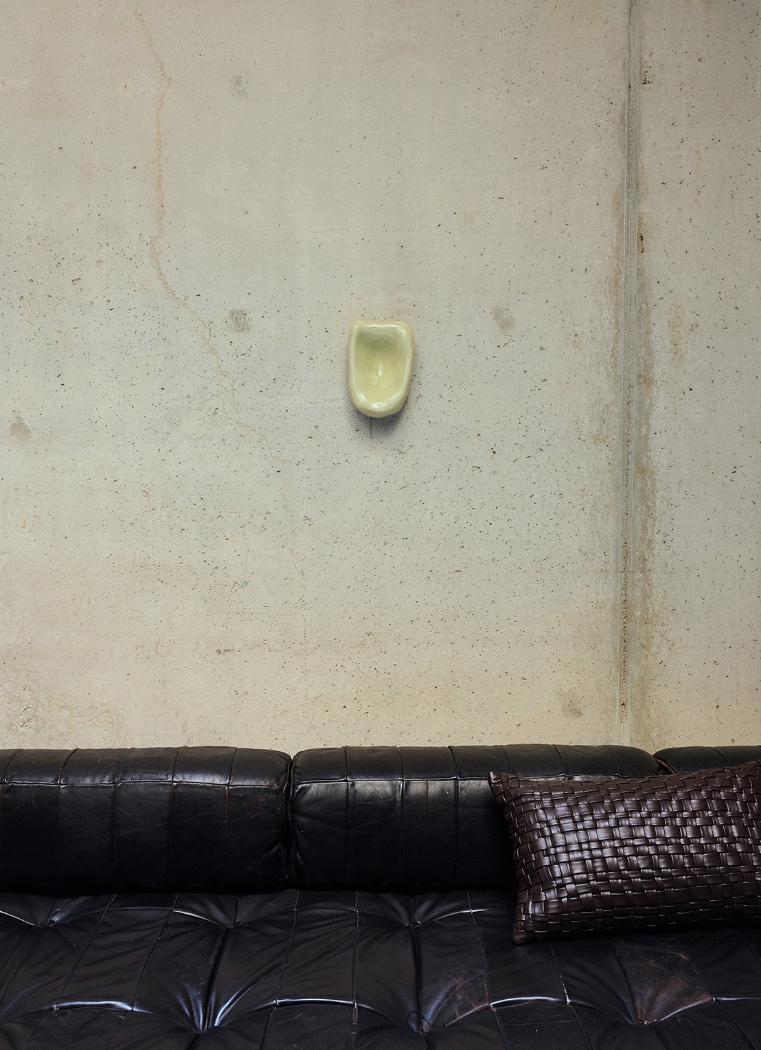 HKliving Wandelement 18 x 12,4 cm - achterkant 3 gebroken wit