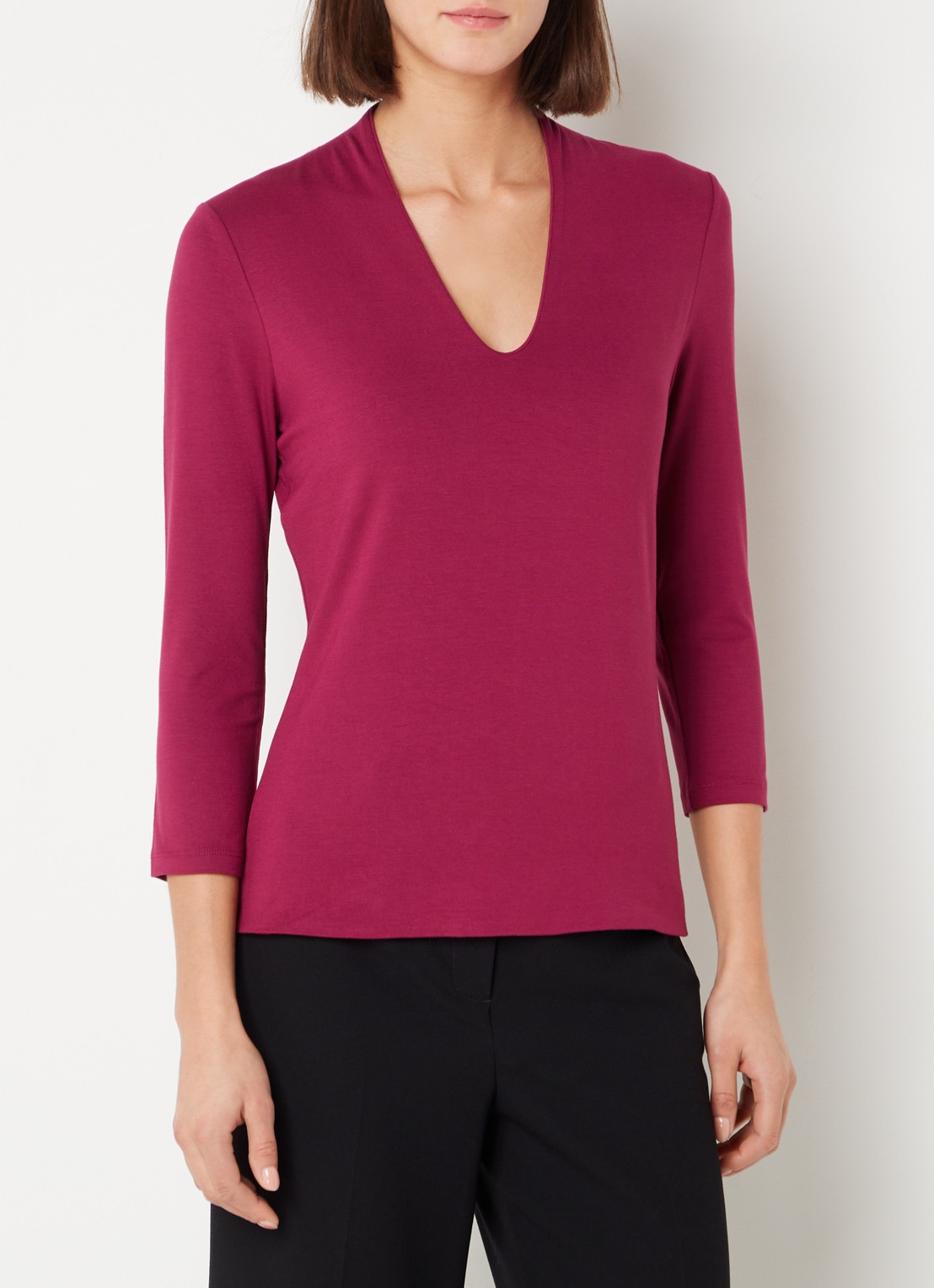 Hobbs AIMEE TOP - detail 4 fuchsia