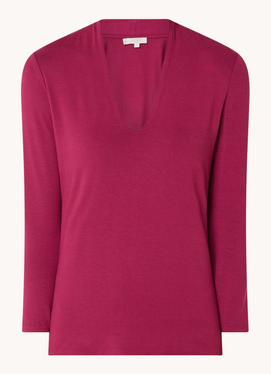 Hobbs AIMEE TOP - voorkant fuchsia