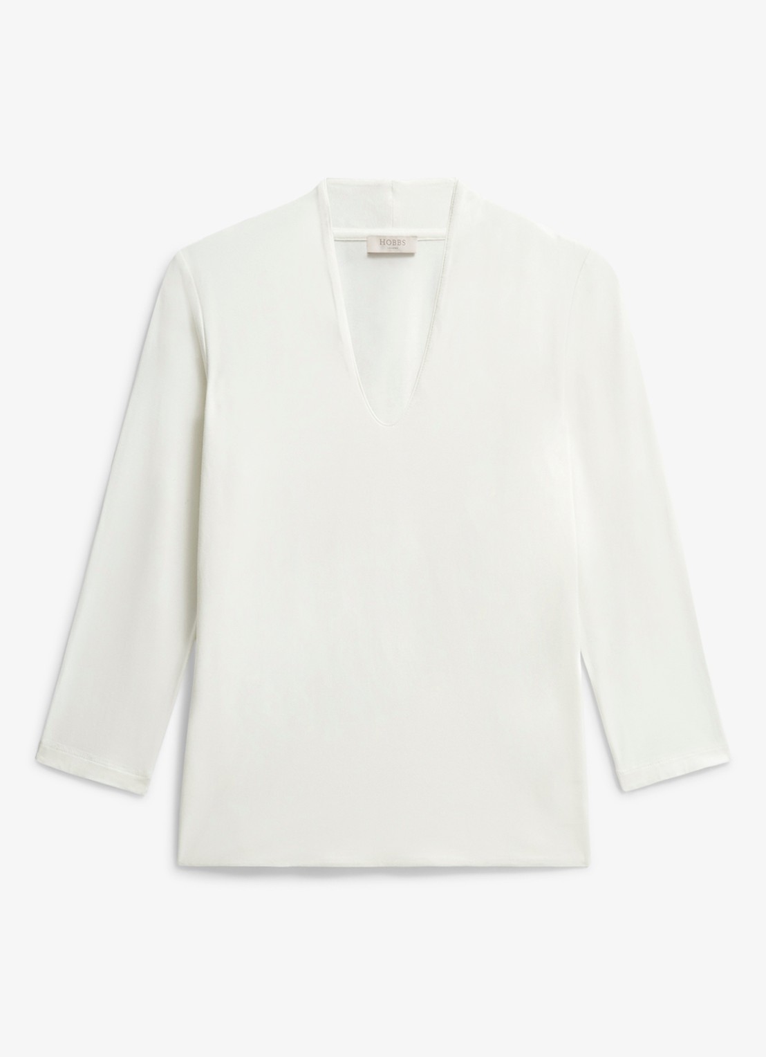 Hobbs AIMEE TOP - voorkant gebroken wit