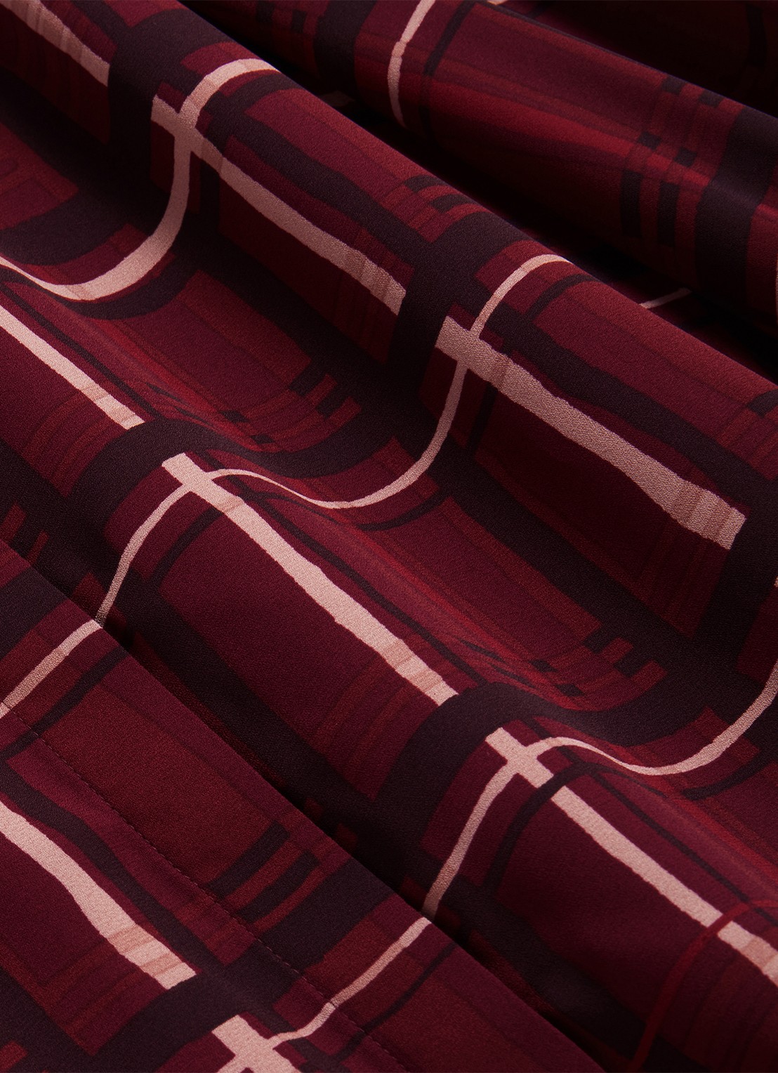 Hobbs Aisha blouse met strikdetail - detail 4 rood