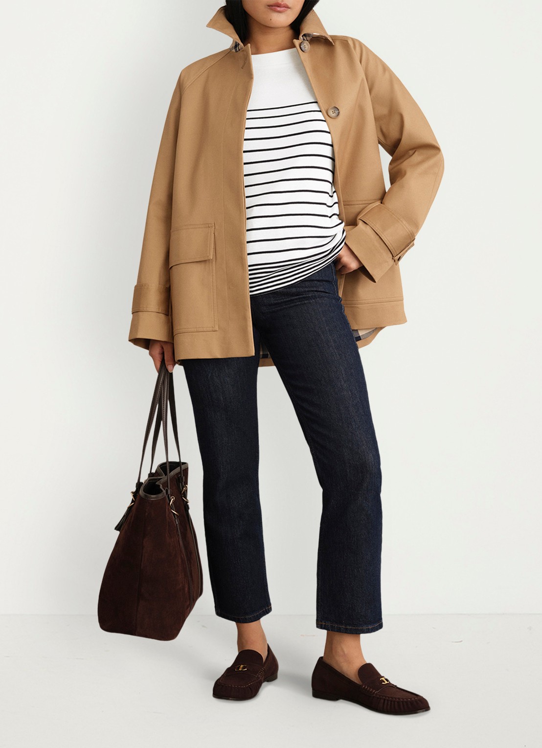 Hobbs Constance long sleeve T-shirt met boothals - detail 5 wit