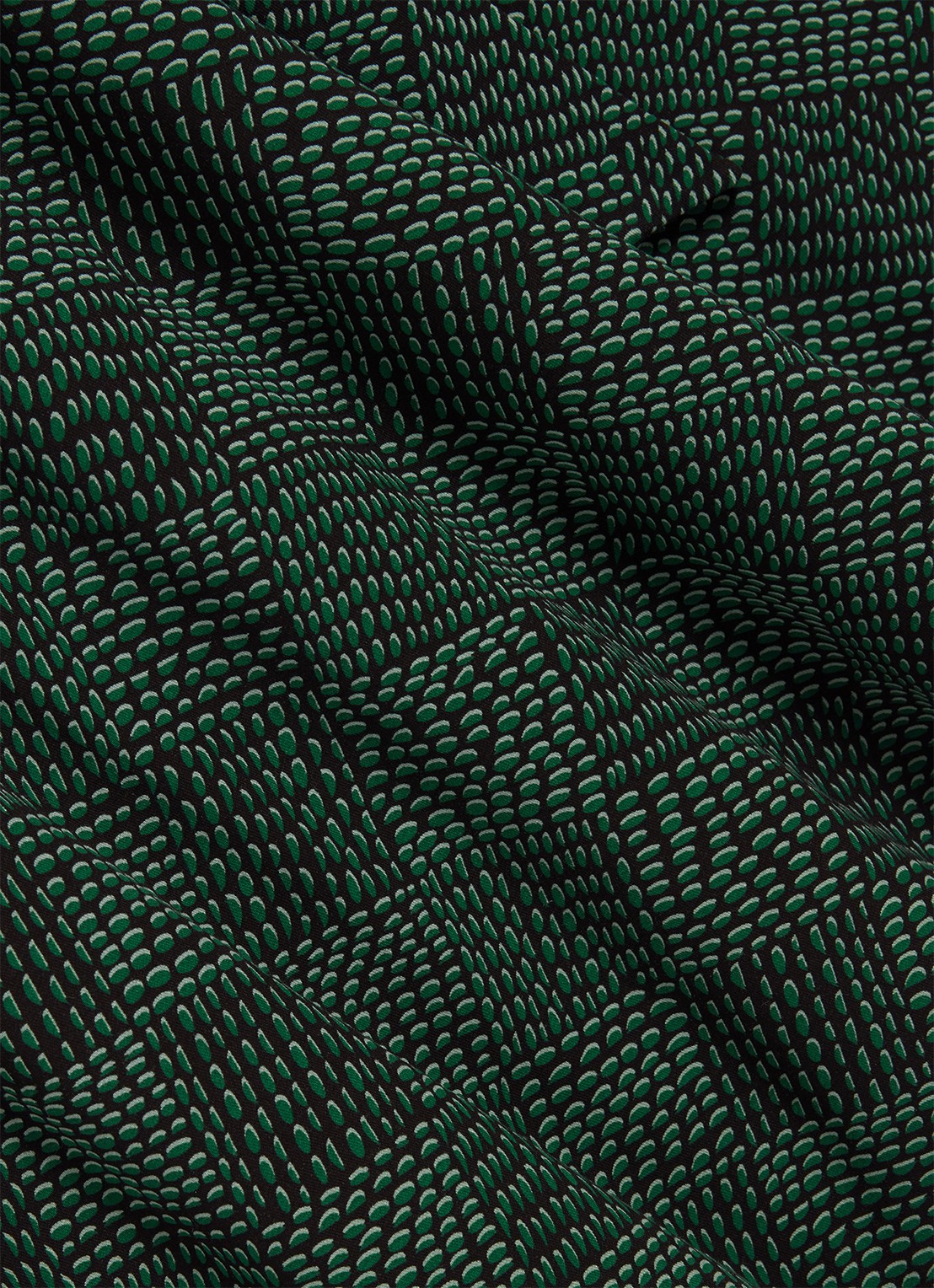 Hobbs Dakota midi jurk met ruit dessin - detail 4 groen