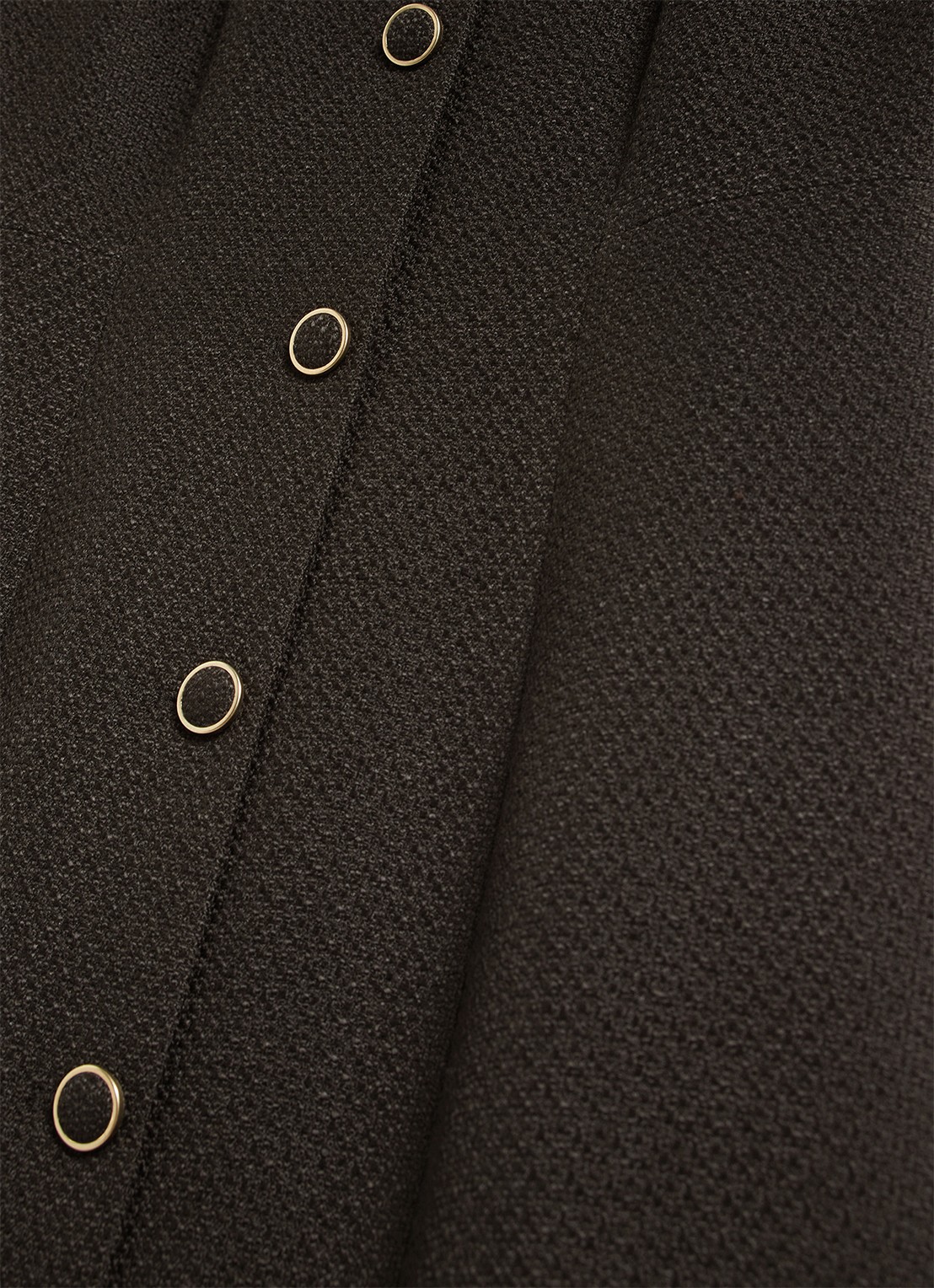 Hobbs Elowen mini jurk met knoopsluiting - detail 5 zwart