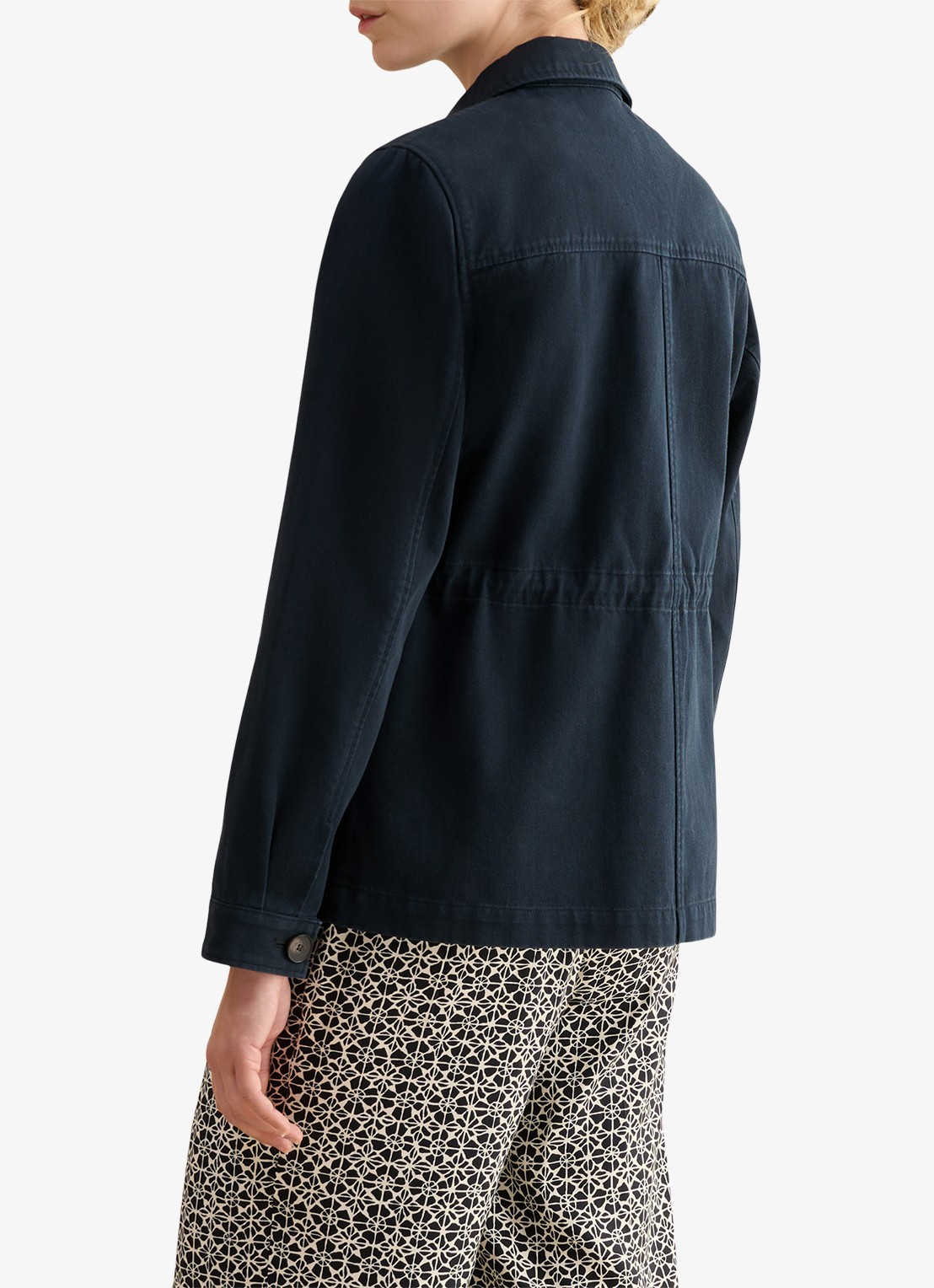 Hobbs Jack met borstzakken - achterkant 5 donkerblauw