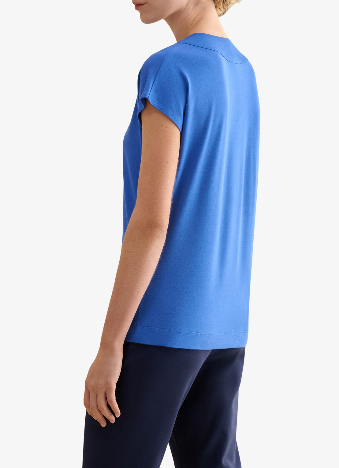 Hobbs Jonie tuniek met V-hals - detail 5 blauw