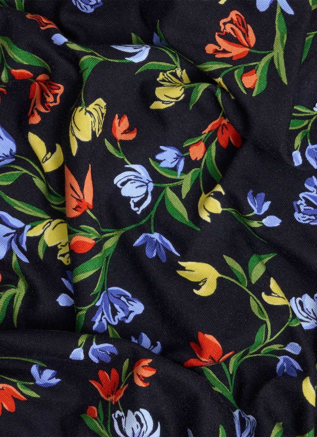 Hobbs Lila tuniek met bloemenprint - detail 6 zwart