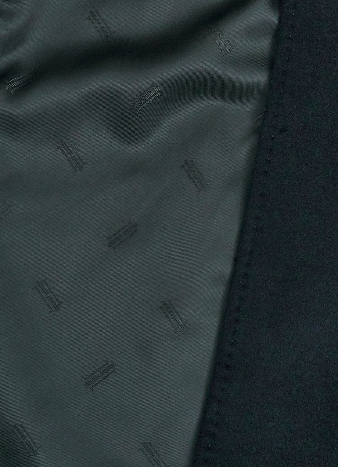 Hobbs Livia mantel met strikceintuur - detail 7 groen