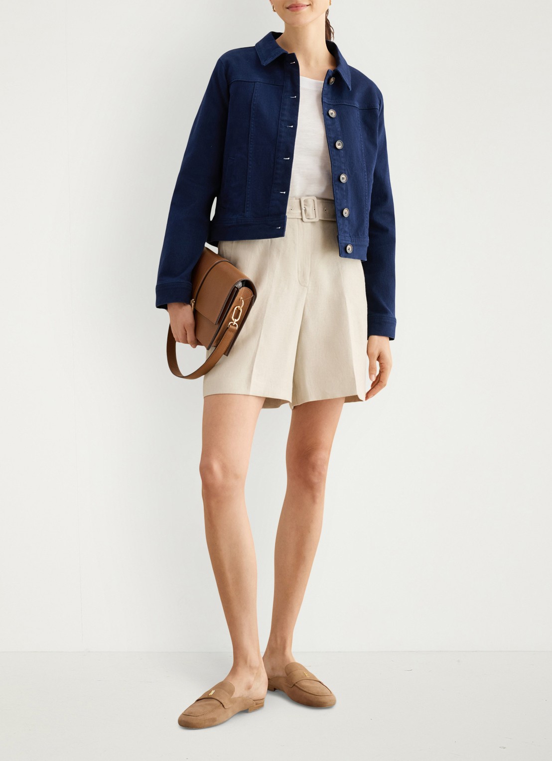 Hobbs Martie longsleeve met boothals - voorkant 5 wit