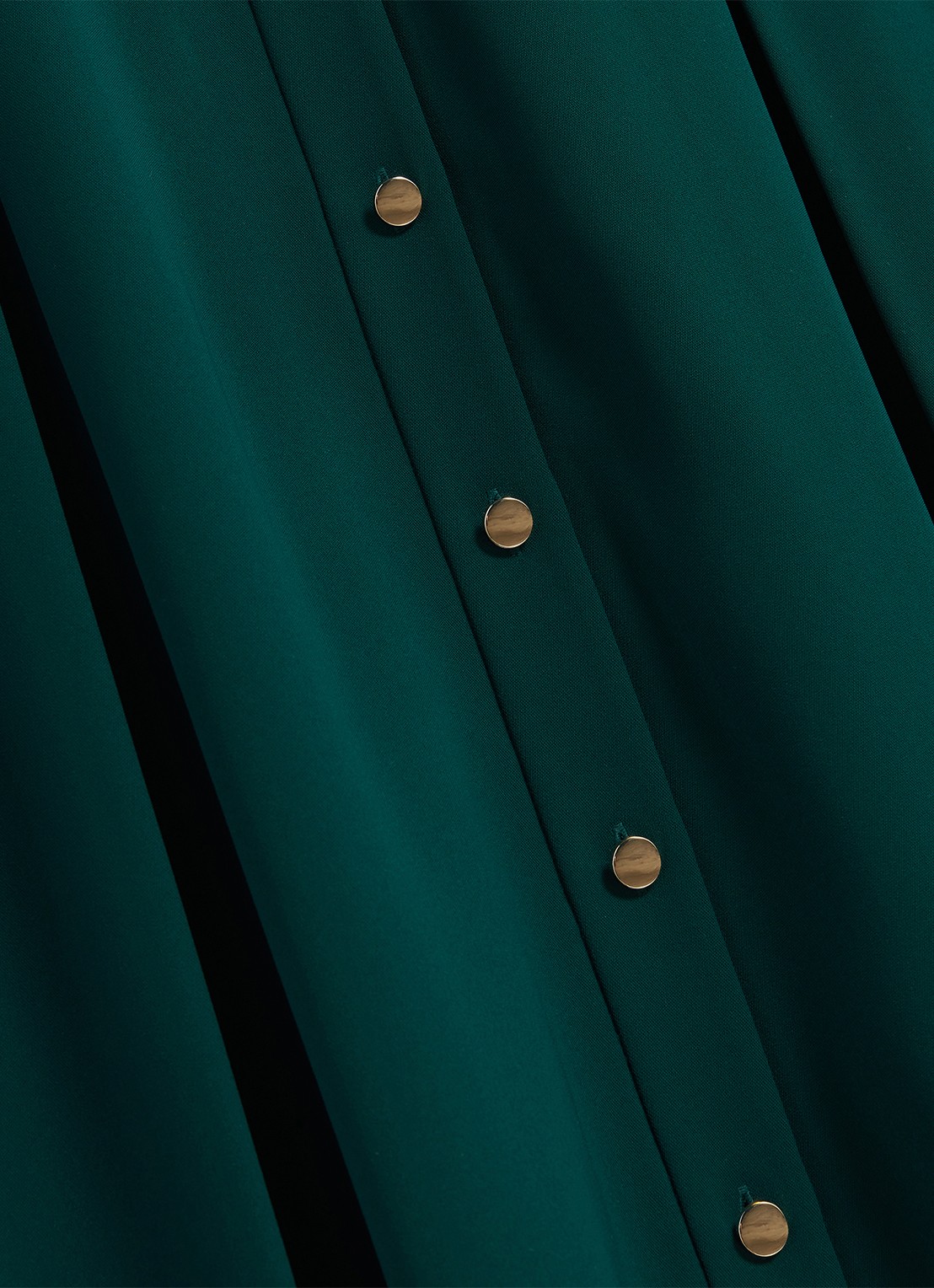 Hobbs Mylie midi blouse jurk met ceintuur - detail 7 groen