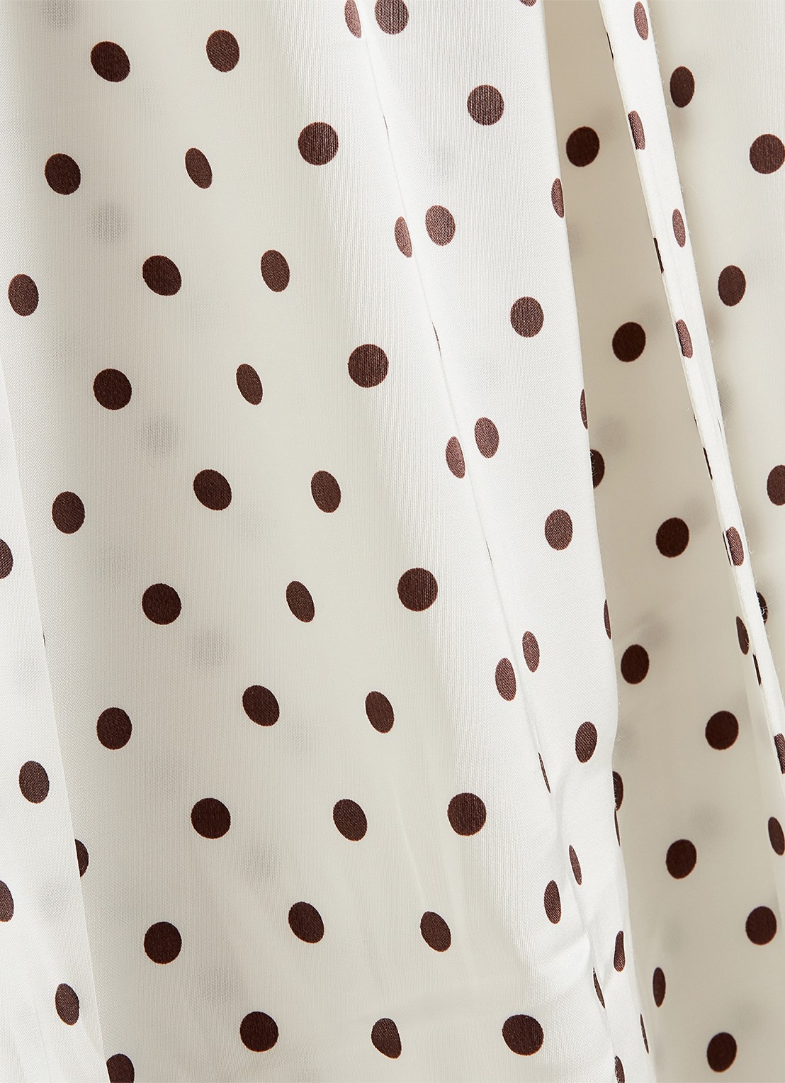 Hobbs Natasha top met stippenprint - detail 5 ivoor