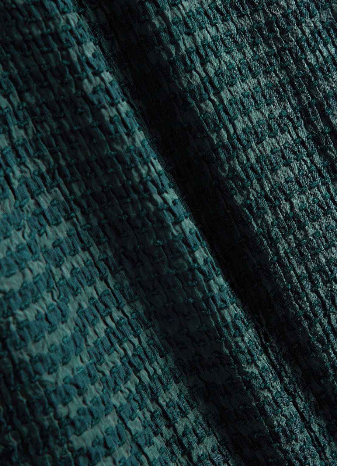 Hobbs Viviene midi jurk met strikceintuur - detail 3 groen