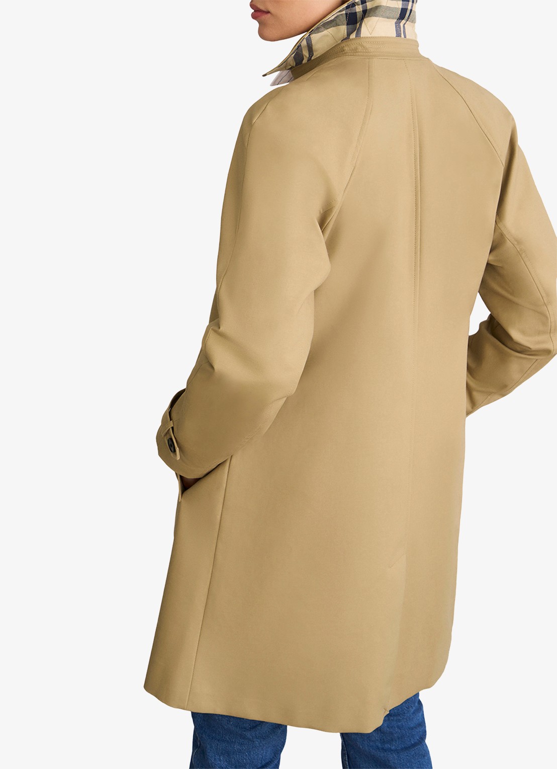 Hobbs Vivienne trenchcoat met steekzakken - detail 5 beige
