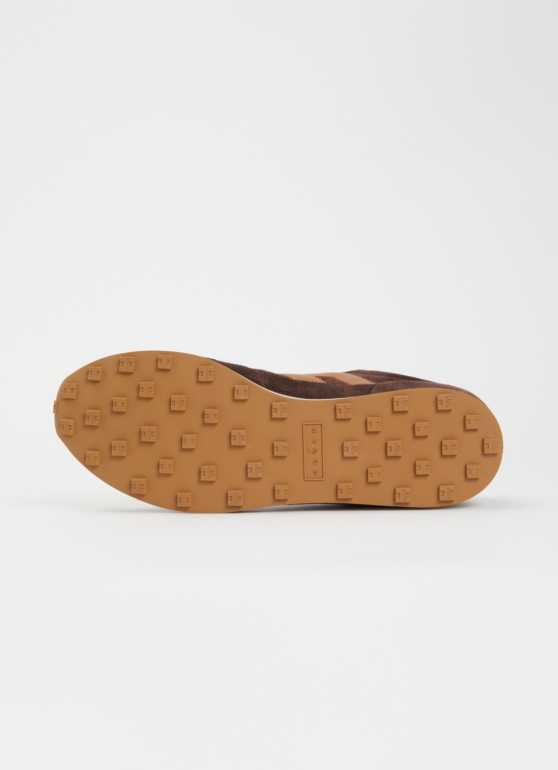 Hogan Athletic sneaker van suède - detail 3 bruin