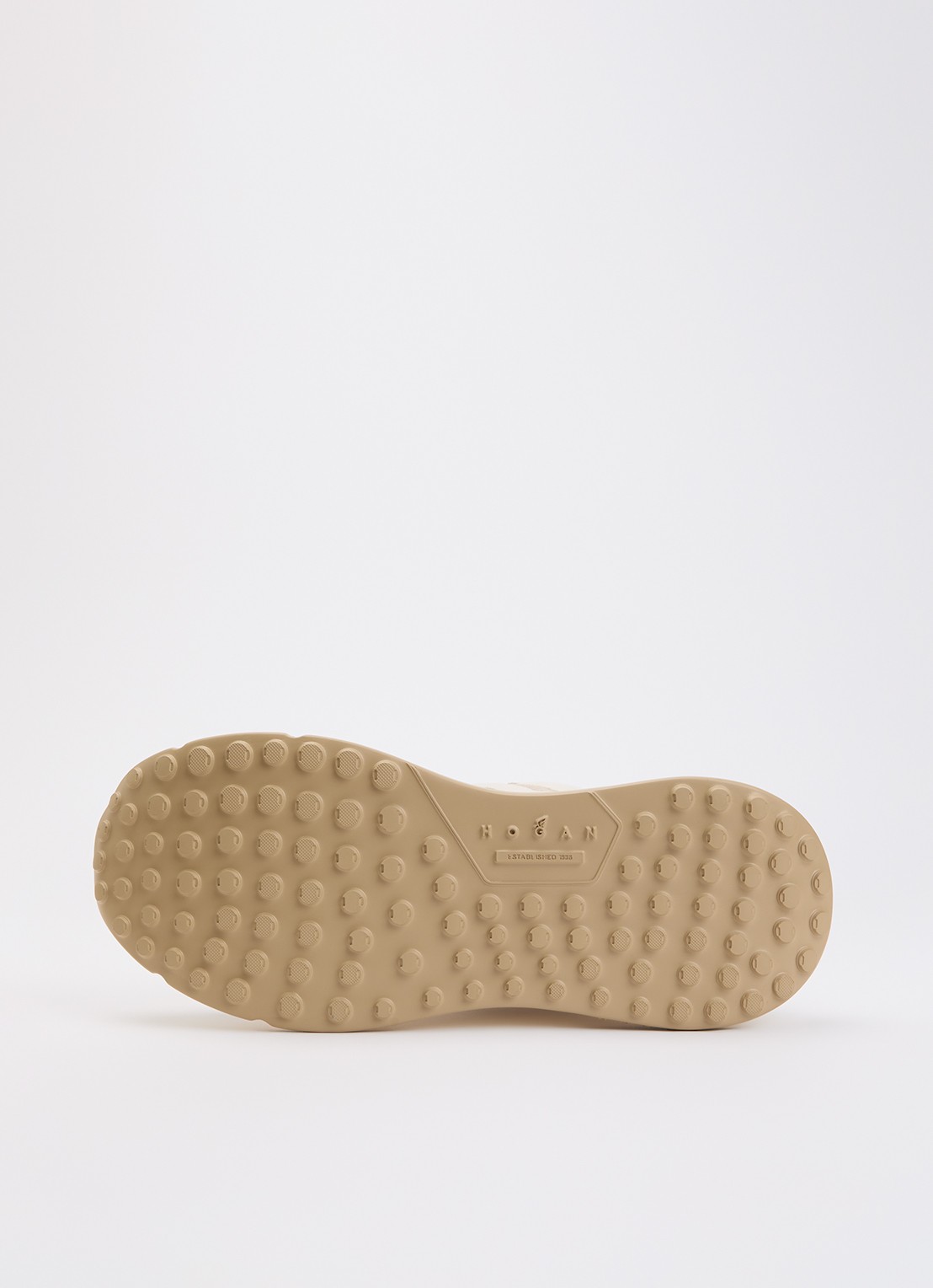 Hogan H669 Allicciato sneaker van suède - detail 3 beige