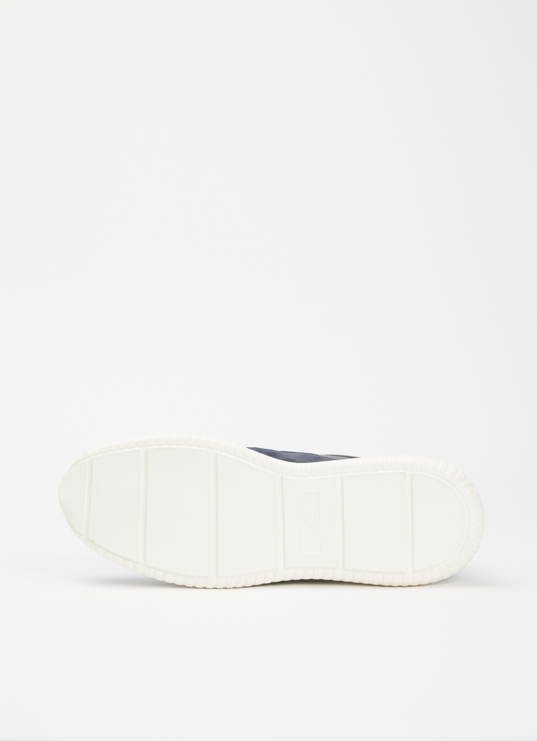 Hogan H709 sneaker van leer met details van suède - detail 5 donkerblauw