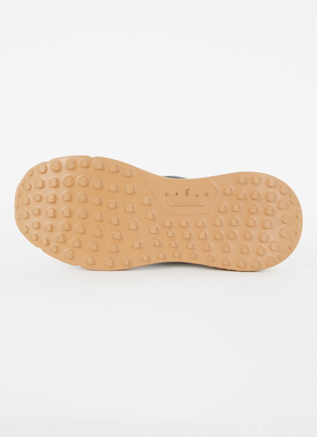 Hogan Hi-Fi sneaker van leer met suède details - detail 3 wit