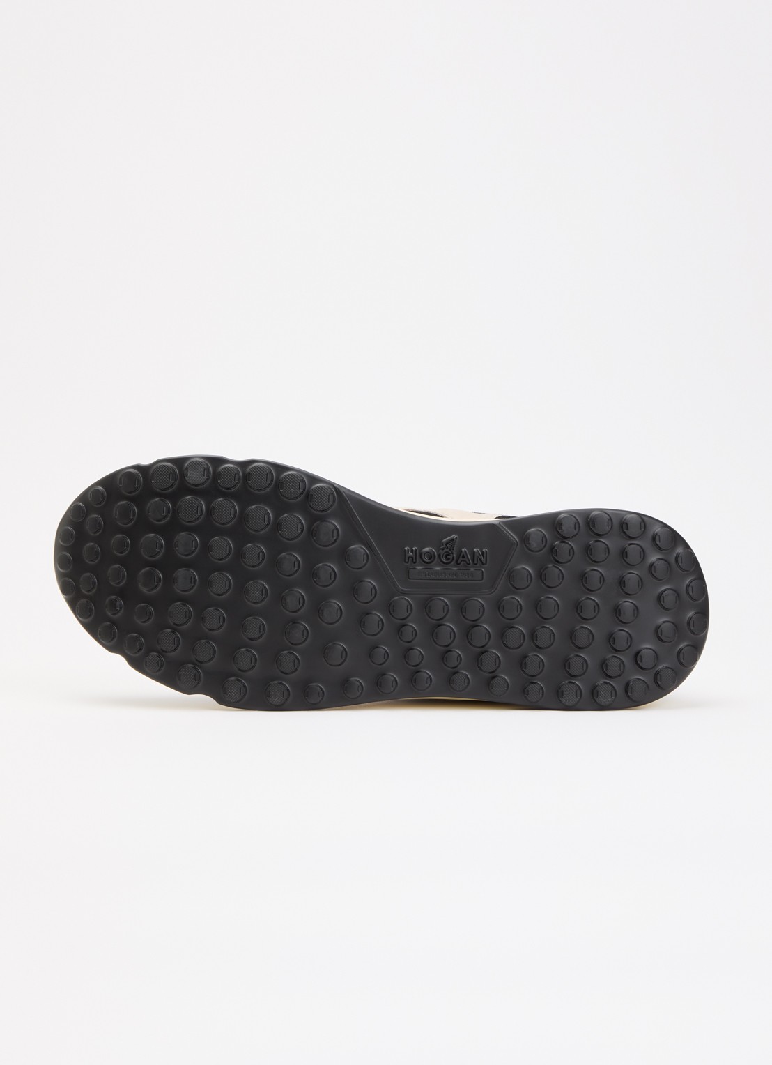Hogan Hyperlight sneaker van suède met details van leer  - detail 3 zwart
