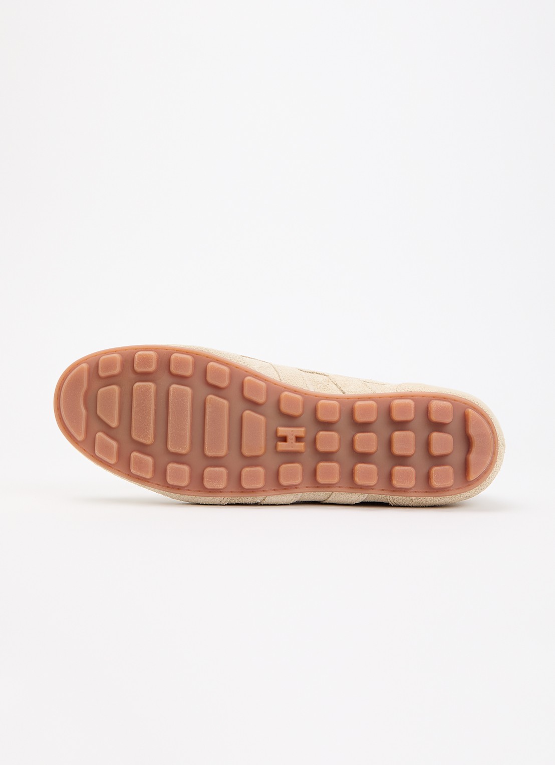 Hogan Olympia sneaker van suède - detail 3 beige
